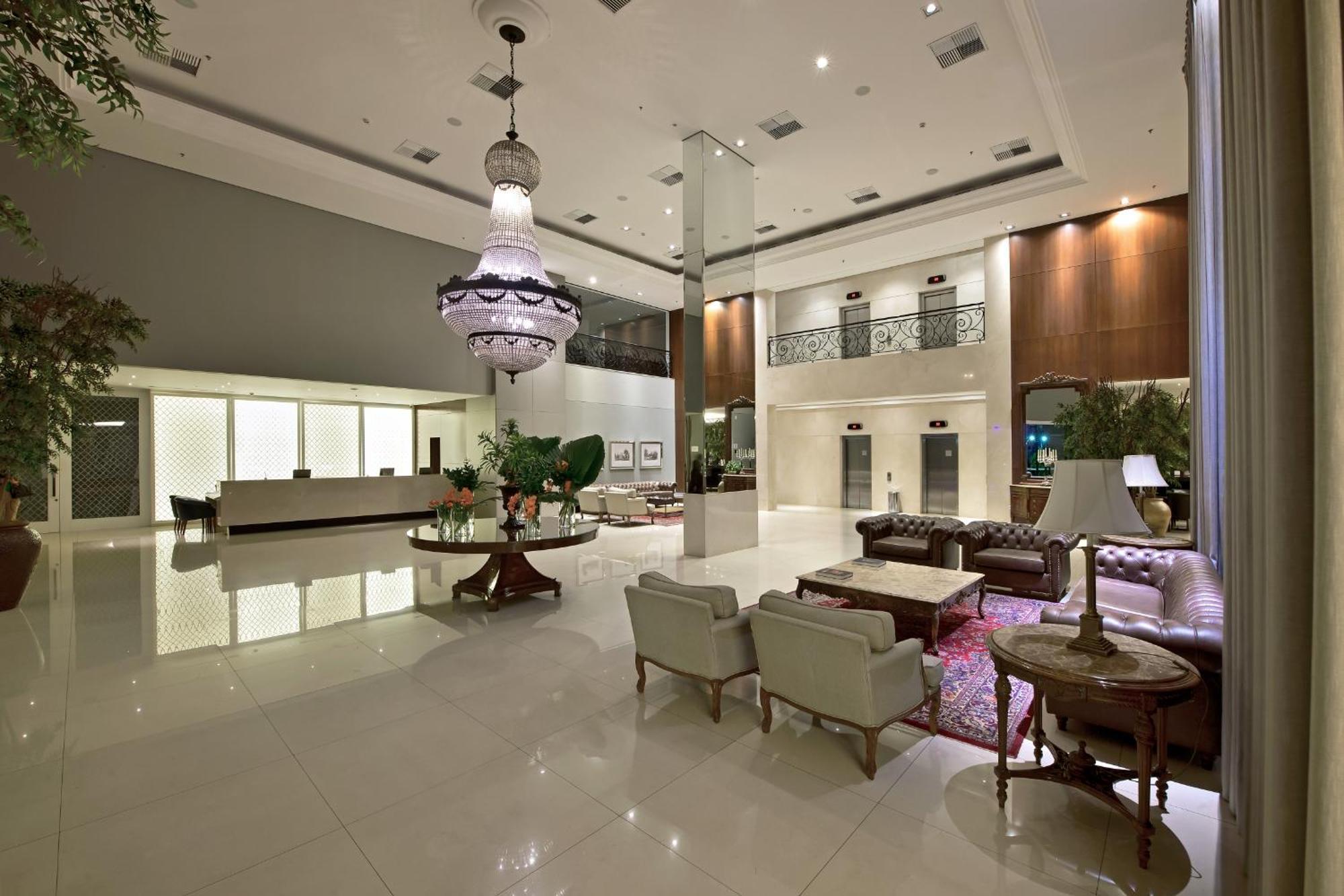 Hotel Mont Blanc Premium Ribeirão Preto Exteriör bild Lobby