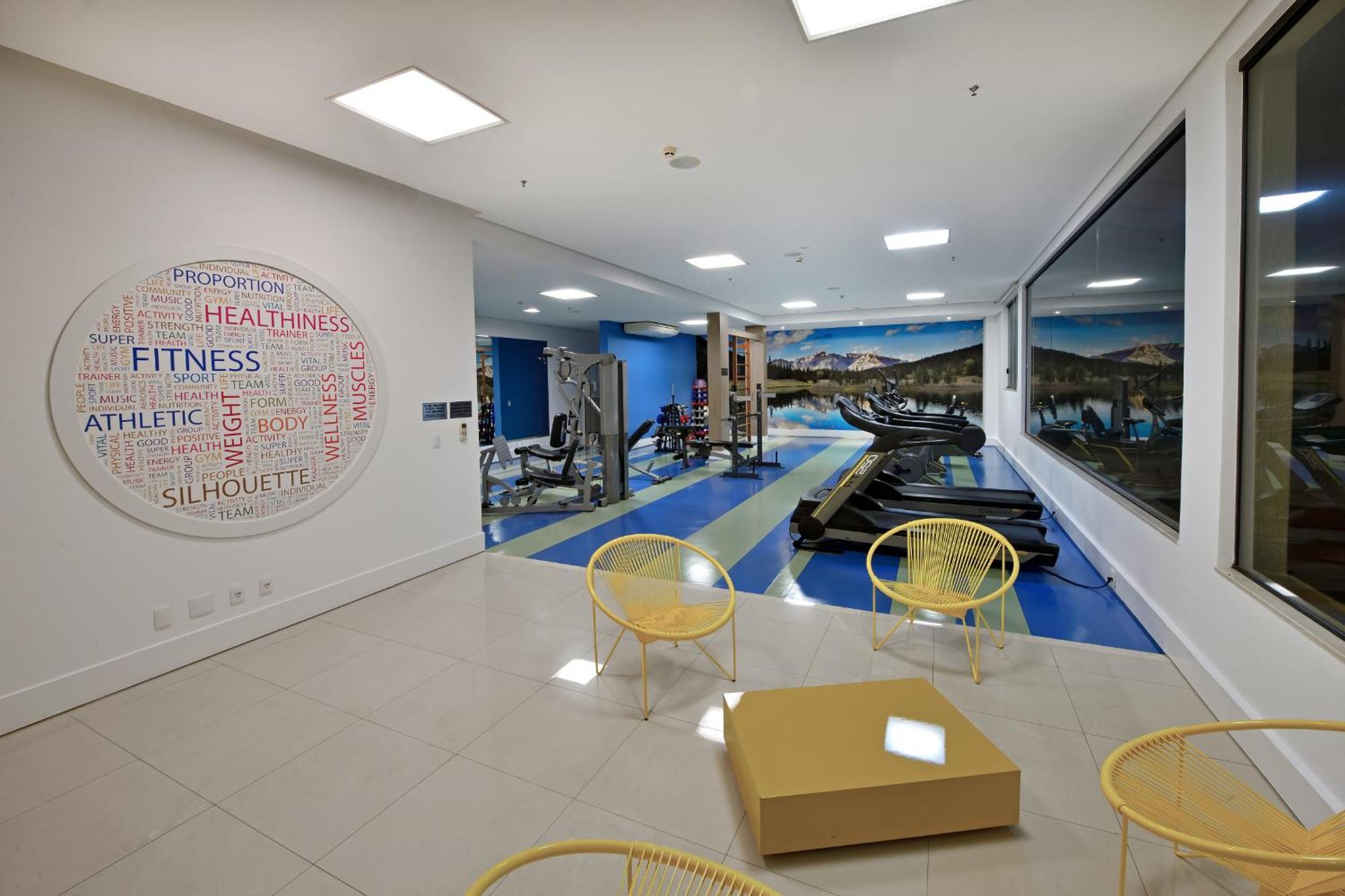 Hotel Mont Blanc Premium Ribeirão Preto Exteriör bild The gym at the Embassy of the United States in Lima, Peru
