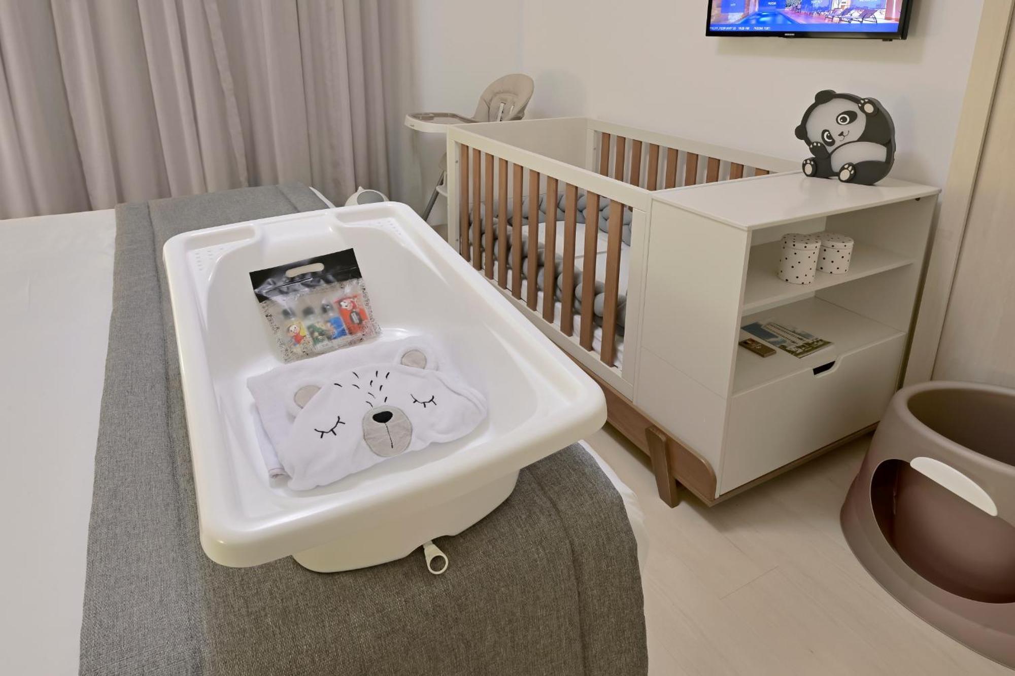 Hotel Mont Blanc Premium Ribeirão Preto Rum bild A changing table